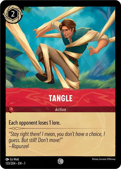 Disney Lorcana: The First Chapter - Tangle (133/204) (NM)