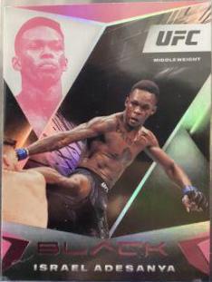 UFC - Panini Chronicles UFC - (2021) - Israel Adesanya #111 — Pink