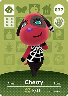 Nintendo - Animal Crossing Series 1 - Cherry #077
