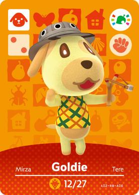 Nintendo - Animal Crossing Amiibo Festival - Goldie [Animal Crossing Amiibo Festival] #Goldie