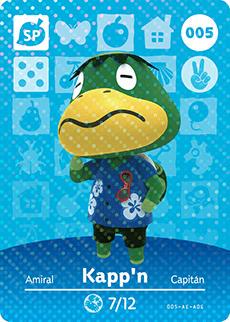 Nintendo - Animal Crossing Series 1 - Kapp'n #005