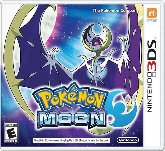 Nintendo - 3DS - Pokemon Moon (ITEM AND BOX)