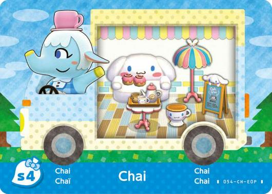 Nintendo - Animal Crossing Sanrio - Chai #S4