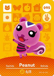 Nintendo - Animal Crossing Series 1 - Peanut #095