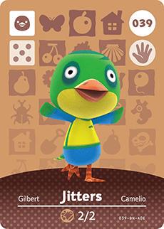 Nintendo - Animal Crossing Series 1 - Jitters #039