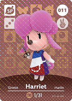 Nintendo - Animal Crossing Series 1 - Harriet #011