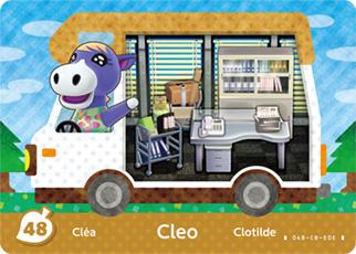 Nintendo - Animal Crossing Welcome Amiibo - Cleo #48