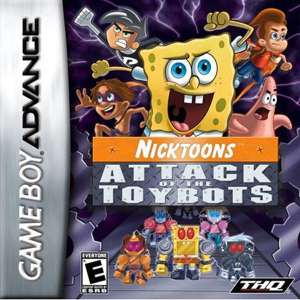 Nintendo - GBA - Nicktoons Attack of the Toybots - Cartridge Only