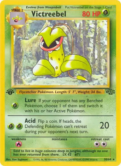 Pokémon TCG - Jungle - Victreebel #30 (LP)