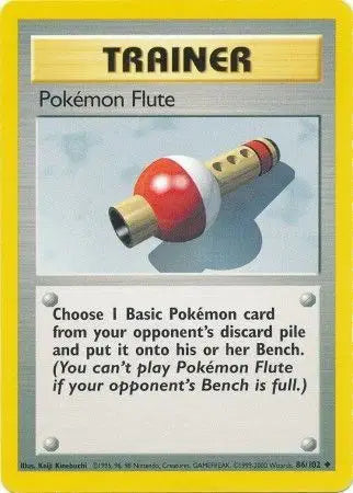 Pokemon Flute #86 Pokémon TCG Card