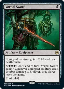Magic: Adventures in the Forgotten Realms - Vorpal Sword #124 (NM)