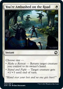 Magic: Adventures in the Forgotten Realms - You're Ambushed on the Road #43 (NM)