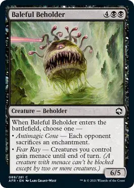 Magic: Adventures in the Forgotten Realms - Baleful Beholder #89 (NM)