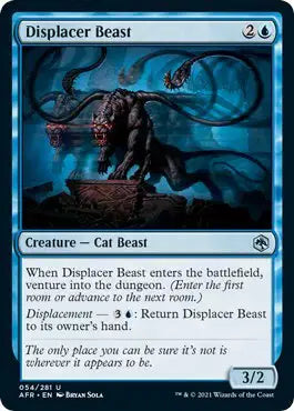 Magic: Adventures in the Forgotten Realms - Displacer Beast #54 (NM)