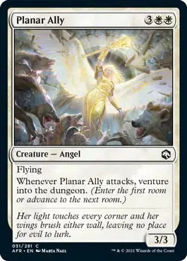 Magic: Adventures in the Forgotten Realms - Planar Ally #31 (NM)