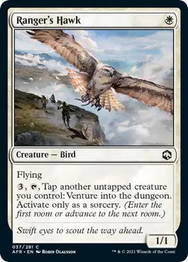 Magic: Adventures in the Forgotten Realms - Ranger's Hawk #37 (NM)