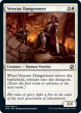 Magic: Adventures in the Forgotten Realms - Veteran Dungeoneer #40 (NM)