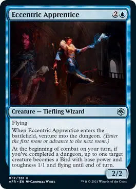 Magic: Adventures in the Forgotten Realms - Eccentric Apprentice #57 (NM)