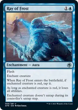 Magic: Adventures in the Forgotten Realms - Ray of Frost #68 (NM)