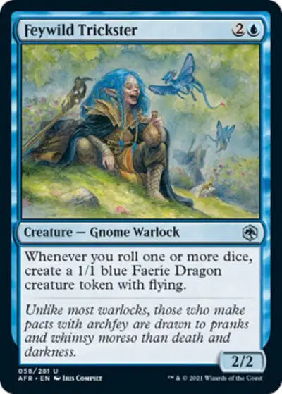 Magic: Adventures in the Forgotten Realms - Feywild Trickster #58 (NM)