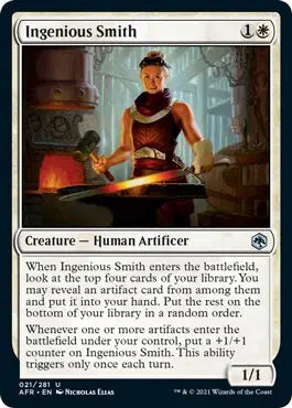 Magic: Adventures in the Forgotten Realms - Ingenious Smith #21 (NM)