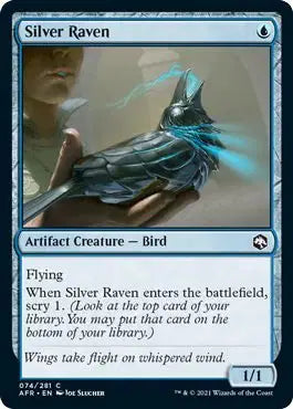 Magic: Adventures in the Forgotten Realms - Silver Raven #74 (NM)