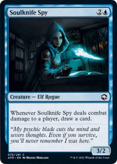 Magic: Adventures in the Forgotten Realms - Soulknife Spy #75 (NM)