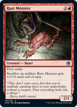 Magic: Adventures in the Forgotten Realms - Rust Monster #161 (NM)