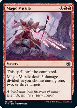 Magic: Adventures in the Forgotten Realms - Magic Missile #154 (NM)