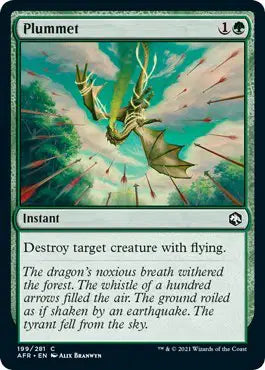 Magic: Adventures in the Forgotten Realms - Plummet #199 (NM)