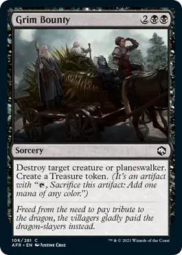 Magic: Adventures in the Forgotten Realms - Grim Bounty #106 (NM)