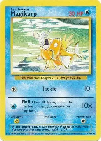 Magikarp #35 Pokémon TCG Card
