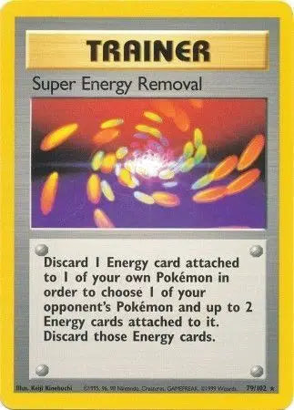 Super Energy Removal #79 Pokémon TCG Card