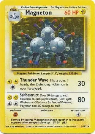 Magneton #9 Pokémon TCG Card