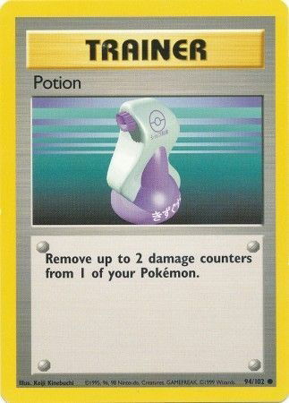 Pokémon TCG - Base Set (Unlimited) - Potion #94 (LP)