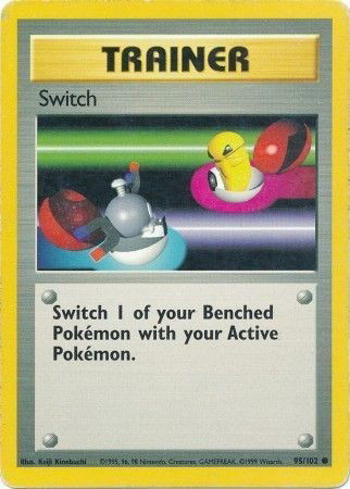 Pokémon TCG - Base Set (Unlimited) - Switch #95 (LP)