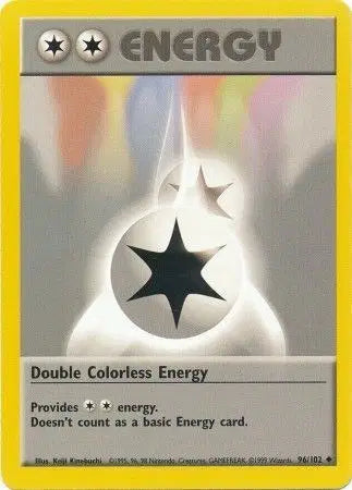 Double Colorless Energy #96 Pokémon TCG Card
