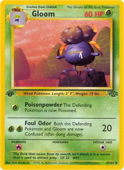 Pokémon TCG - Jungle - Gloom #37 (LP)