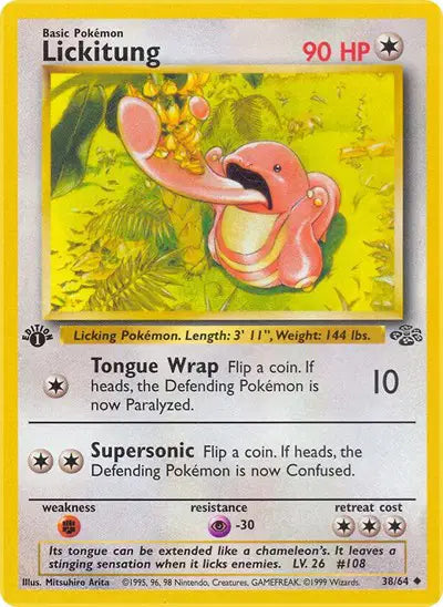 Pokémon TCG - Jungle - Lickitung #38 (LP)
