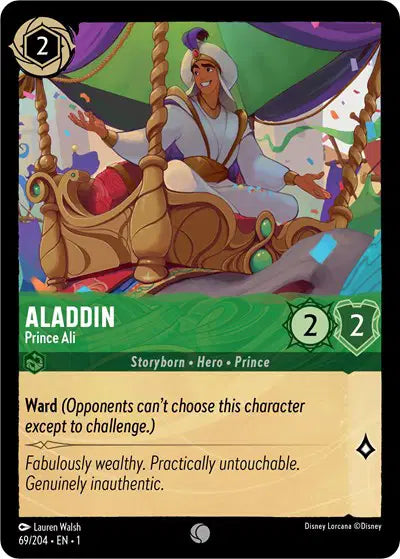 Disney Lorcana: The First Chapter - Aladdin - Prince Ali (69/204) (NM)