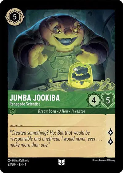 Disney Lorcana: The First Chapter - Jumba Jookiba - Renegade Scientist (83/204) (NM)