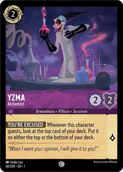 Disney Lorcana: The First Chapter - Yzma - Alchemist (60/204) (NM)