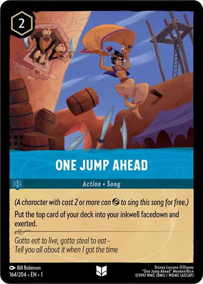Disney Lorcana: The First Chapter - One Jump Ahead (164/204) (NM)