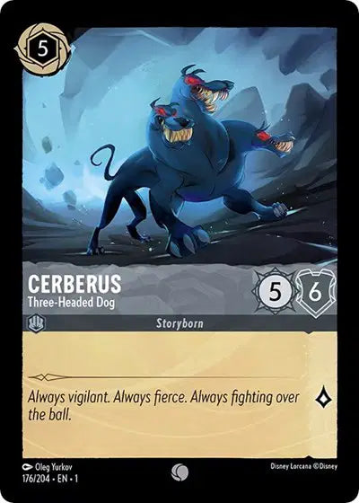 Disney Lorcana: The First Chapter - Cerberus - Three-Headed Dog (176/204) (NM)