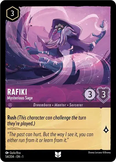Disney Lorcana: The First Chapter - Rafiki (Mysterious Sage) (54/204) (NM)