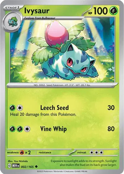 Pokémon TCG - SV151 - Ivysaur (002/165) (NM)