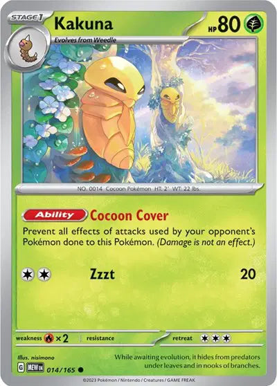 Pokémon TCG - SV151 - Kakuna (014/165) (NM)