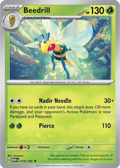 Pokémon TCG - SV151 - Beedrill (015/165) (NM)