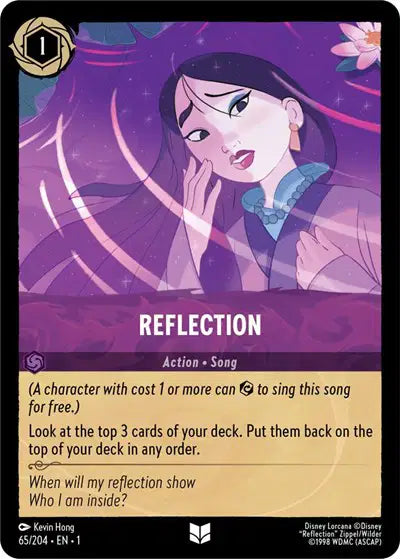 Disney Lorcana: The First Chapter - Reflection (65/204) (NM)
