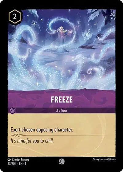 Disney Lorcana: The First Chapter - Freeze (63/204) (NM)